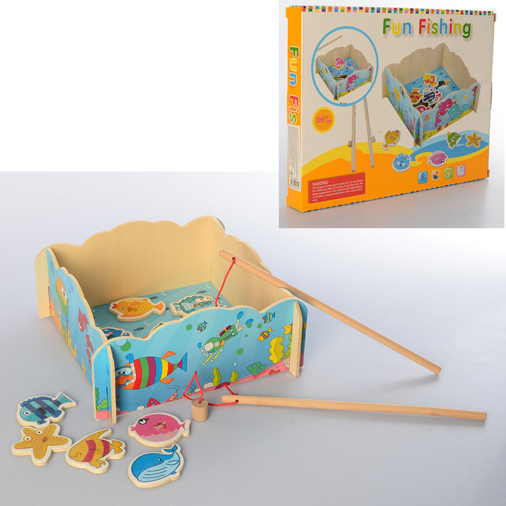 

Игрушка StoreGo деревянная Рыбалка MD 2400