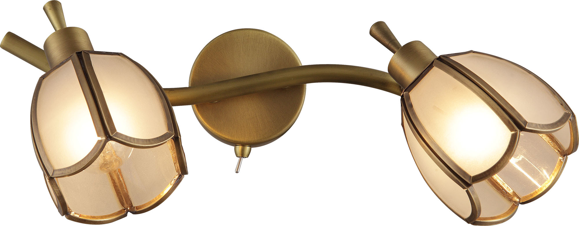 

Спот Altalusse INL-9317W-02 Golden Brass Е14 2х40Вт
