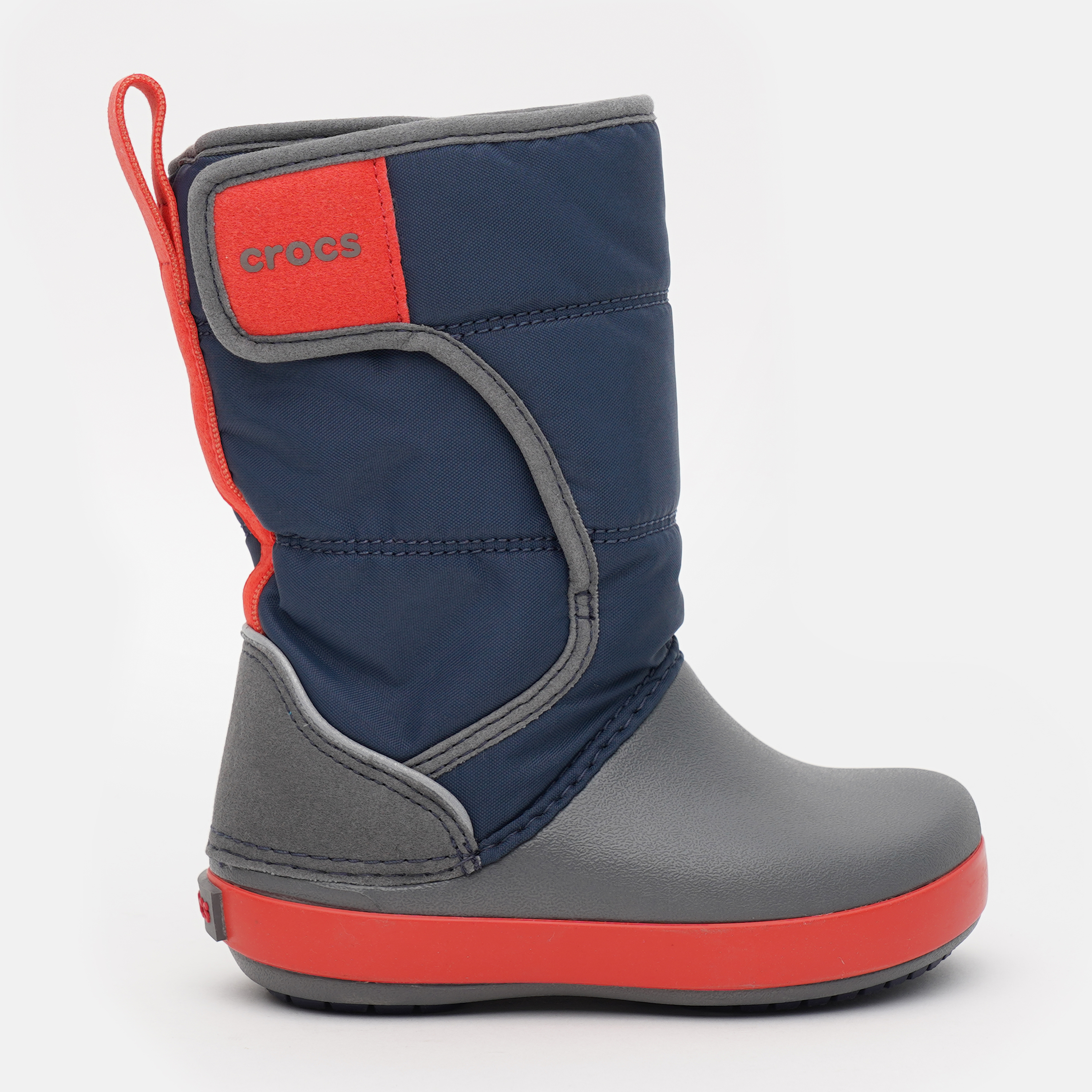 

Сапоги Crocs Kids Lodge Point Snow Boot K 204660-4HE-C7 23-24 14 см Синие (887350958874)