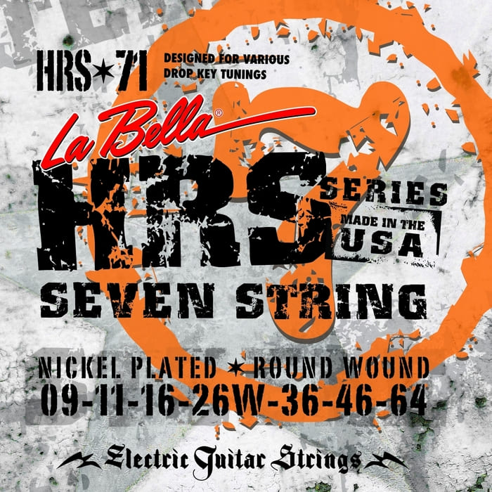 

La Bella HRS-71 7-string 9-64