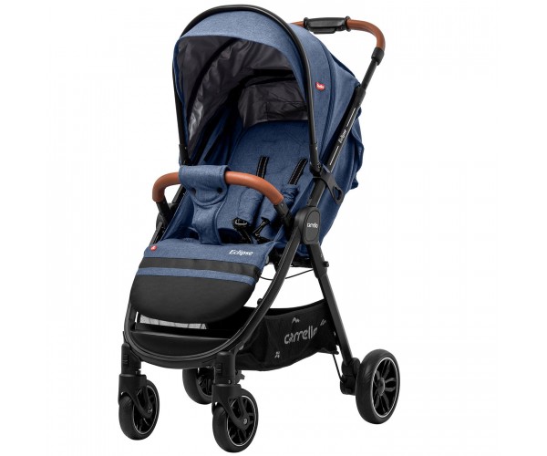 

Прогулочная коляска Carrello Eclipse CRL12001/1 с дождевиком, Синяя в льне