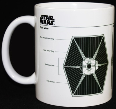 

Кружка Pyramid International Star Wars Tie Fighter Sketch MG23479 5050574234795