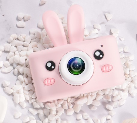 

Цифровой детский фотоаппарат KOOOL Rabbit Розовый