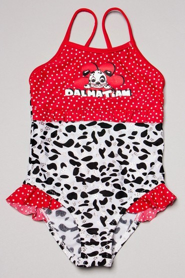 

Купальник для девочки Арт..Dalmatian о цельный красного цвета Keyzi 92р