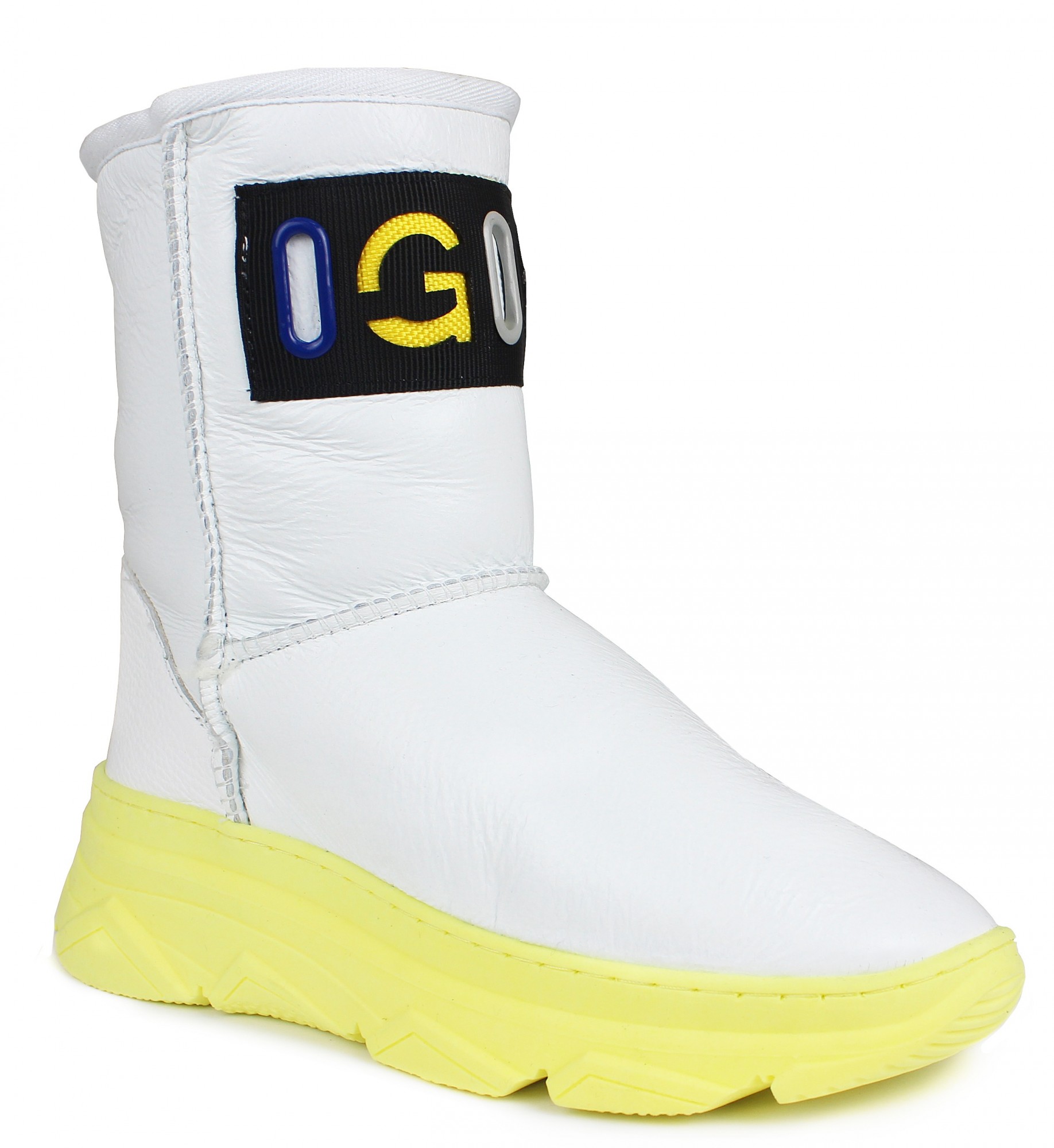 

Угги Molly Bessa 415 2020K41 302-002 Белые 37 23,8 см
