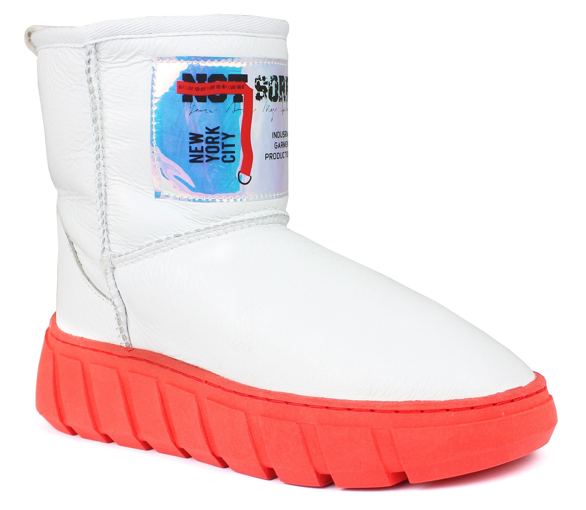 

Угги Molly Bessa 415 2020K75 302-002 Белые 36 23 см