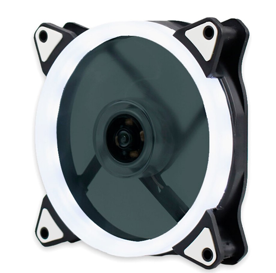 

Кулер корпусной Voltronic sleeve fan 3pin + 4pin - 120мм, 12V, 1100об/мин, White, односторонний