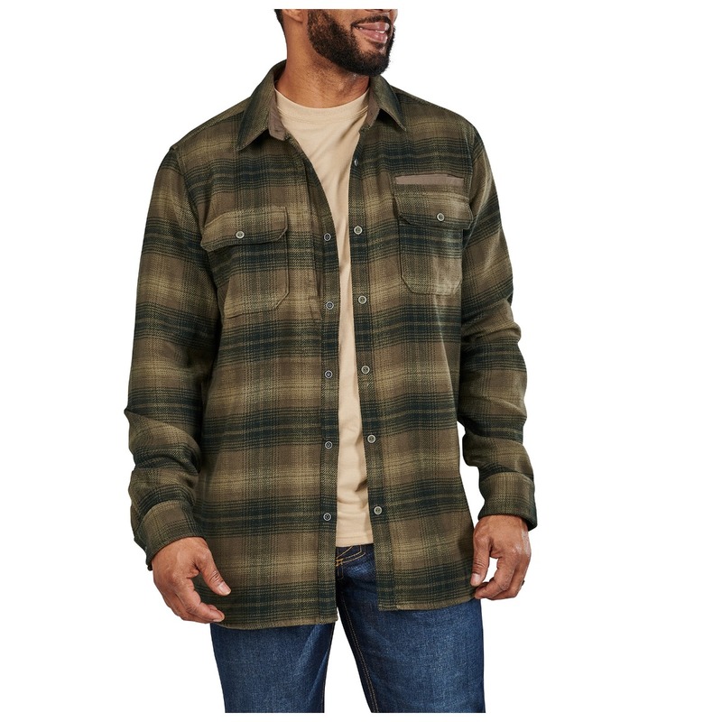 

Хлопковая тактическая рубашка 5.11 Harrison Long Sleeve Shirt 72523 Medium, Ranger Green