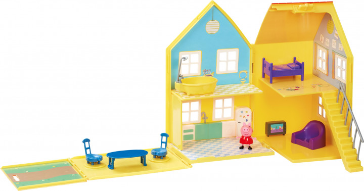 

Игровой набор Peppa - ДОМ ПЕППЫ ДЕЛЮКС (домик с мебелью, фигурка Пеппы) 06865