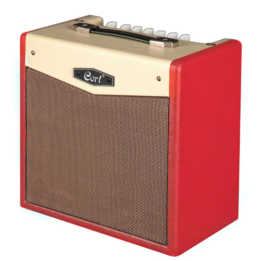 

Комбоусилитель для электрогитары CORT CM15R Red c ревербератором