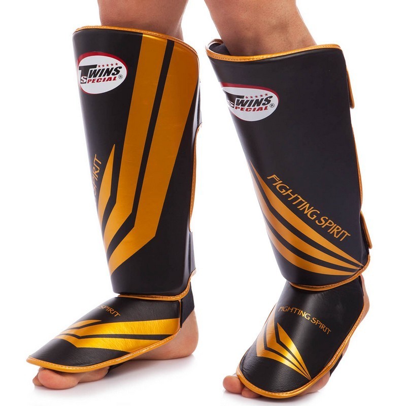 

Защита голени и стопы Twins Special Original кожаная М Black/Gold (FSG-43G-BK-M)