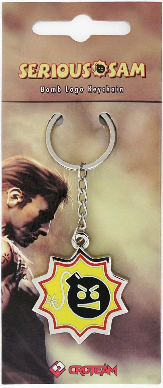

Брелок Gaya Serious Sam Keychain - Bomb Logo (GE3117)