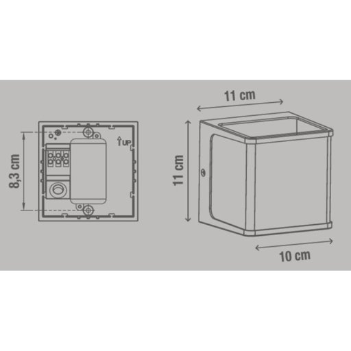 

Бра уличное LED Inspire Telin 14,5W 1400LM 4000K IP54 (11899006)