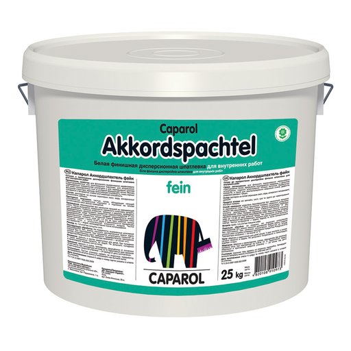 

Шпаклевка Caparol Akkordspachtel Fein 25 кг (11064655)