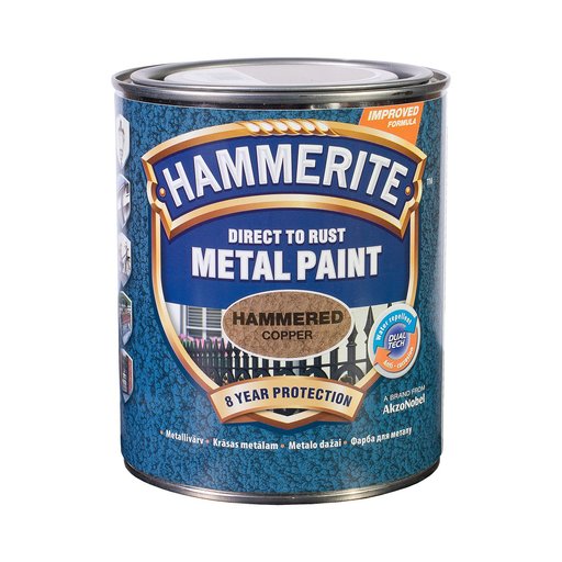 

Эмаль для металла Hammerite молотковая медная 0,75 л (10527664)