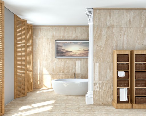 

Плитка настенная Golden Tile Petrarсa Fusion бежевая 30х60 см 1,44 м.кв. (11299526)