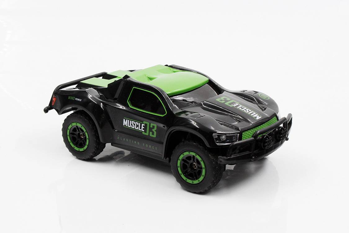 

Машинка на радиоуправлении HB Toys 14.5 см. на аккумуляторе зеленая