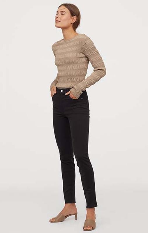 

Джинсы H&M Skinny  (XS) черные 16-0036, Джинсы H&M Skinny 32 (XS) черные 16-0036