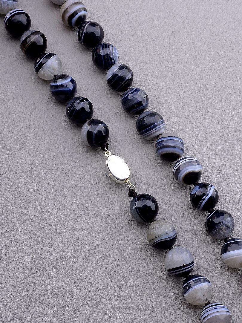 

Бусы 'SUNSTONES' Агат 50 см.067312