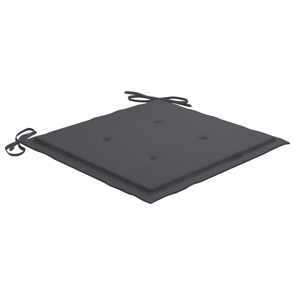 

Подушки для садових стільців Shumee 2 шт. Антрацит 40x40x4 см. 314002
