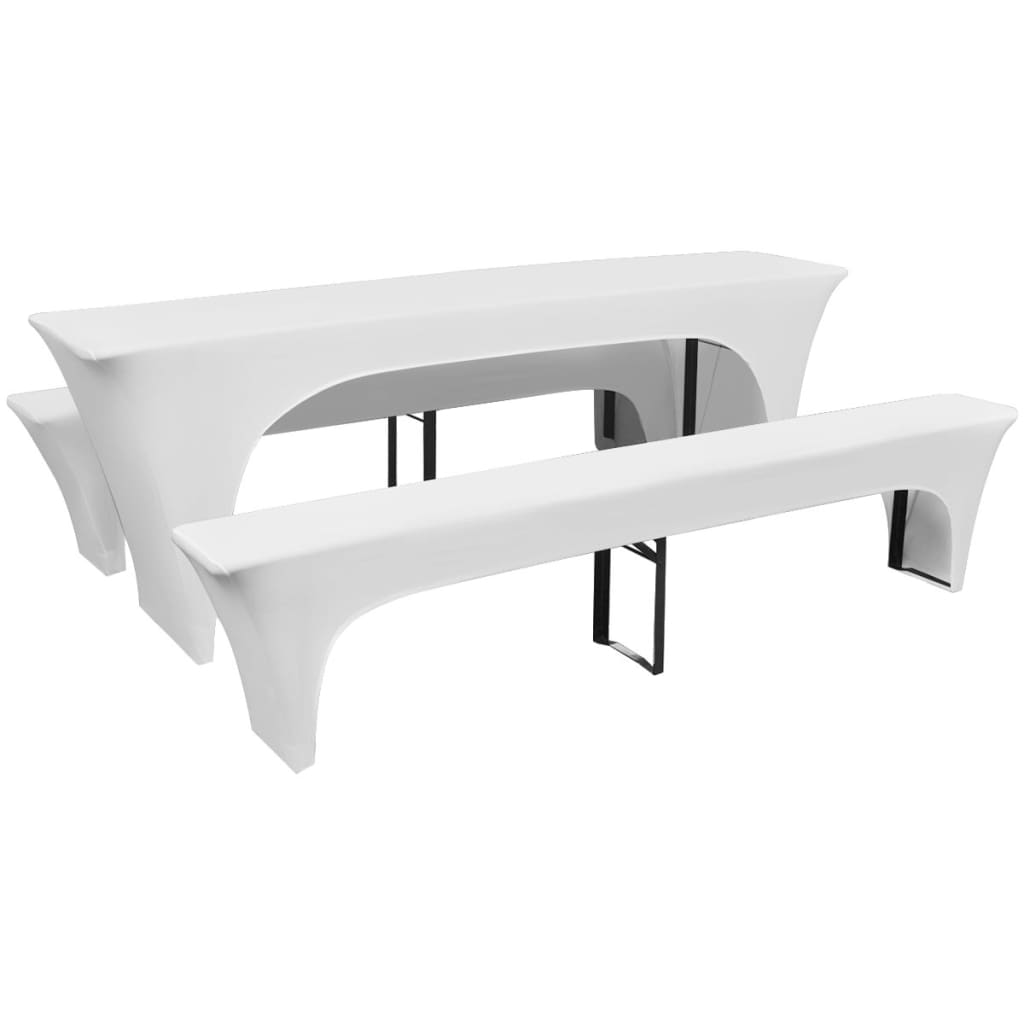 

Еластичні чохли для столу та лавок Shumee 220 x 50 x 80 см 130792