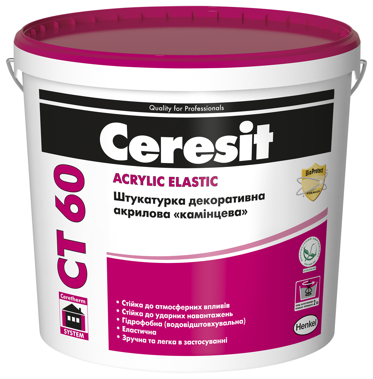

Штукатурка акрилова Ceresit баранек CT60/1.5 25кг