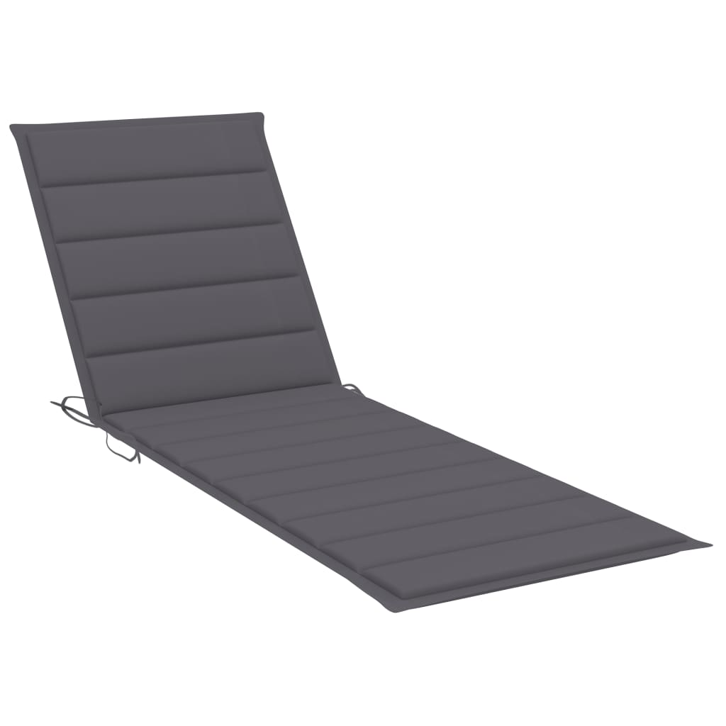 

Подушка для лежака Shumee антрацит 200x60x4 см тканина 314203