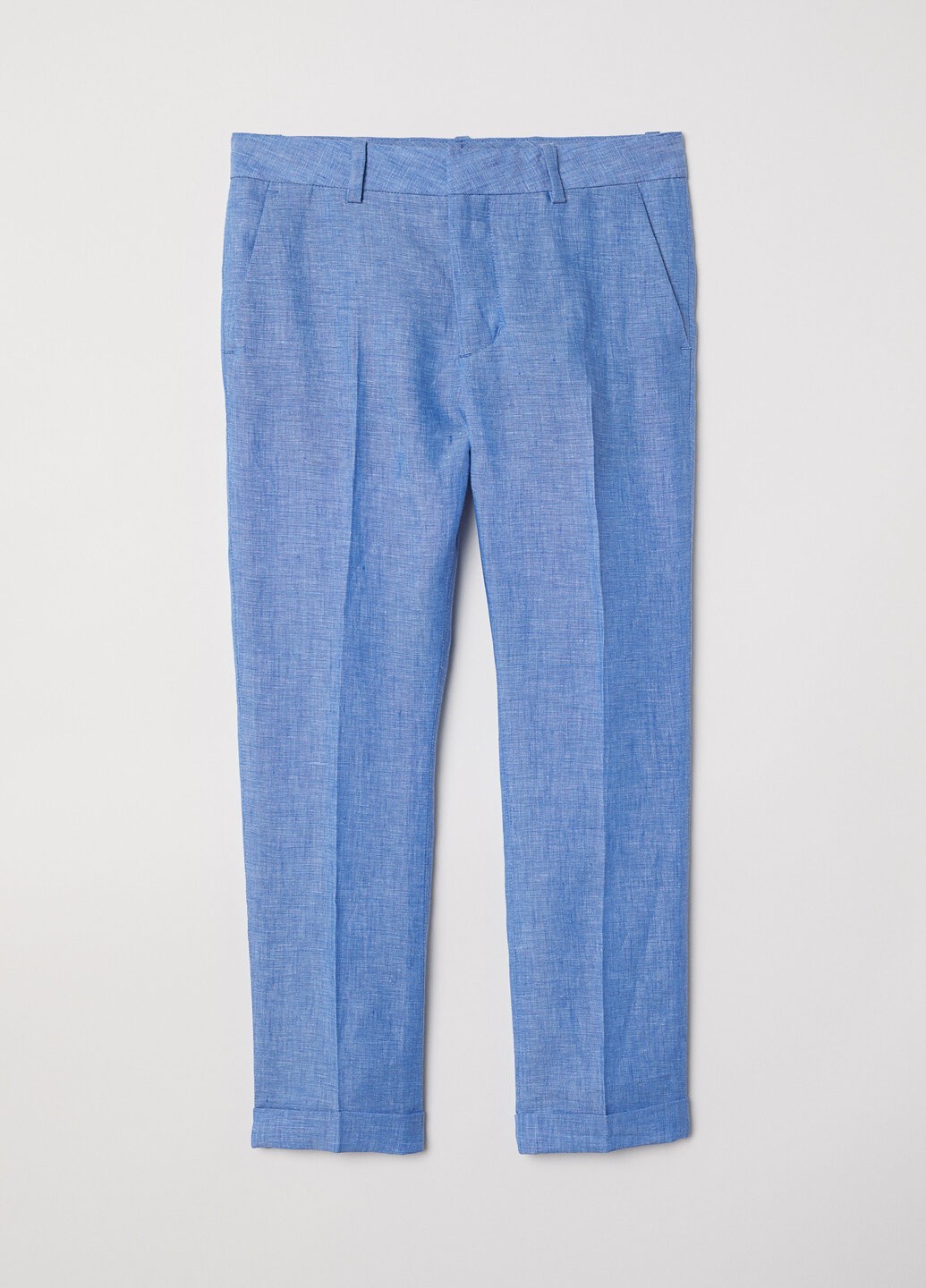 

Брюки H&M льняные 164 голубые 6-0051