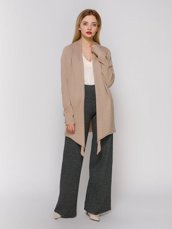 

Кардиган Zara оверсайз  бежевый 15-0042, Кардиган Zara оверсайз M бежевый 15-0042