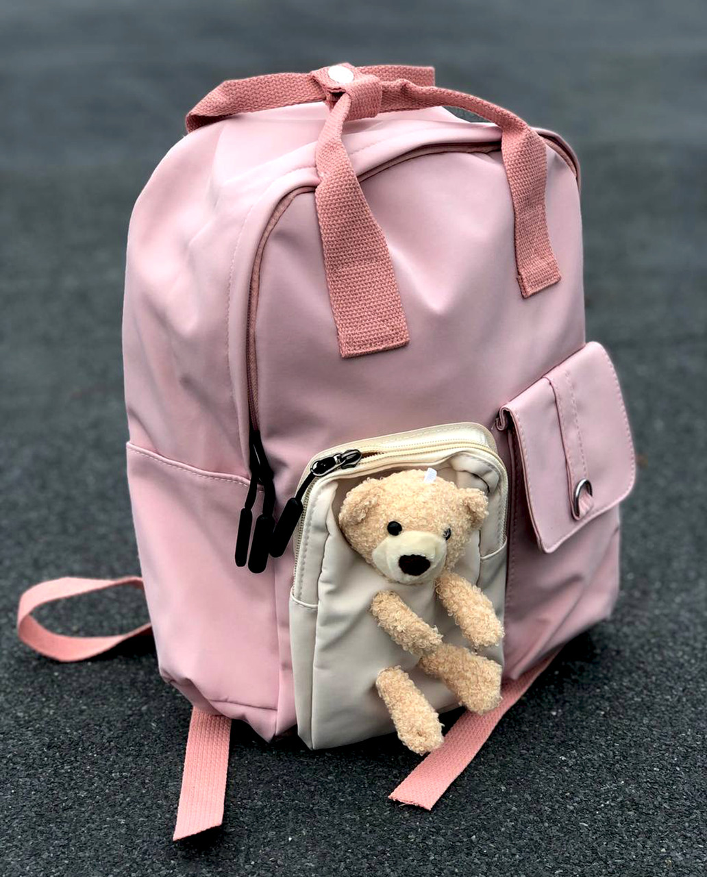 

Рюкзак Hellomumu (38x28x11) Розовый R5512 pink (38x28x11)