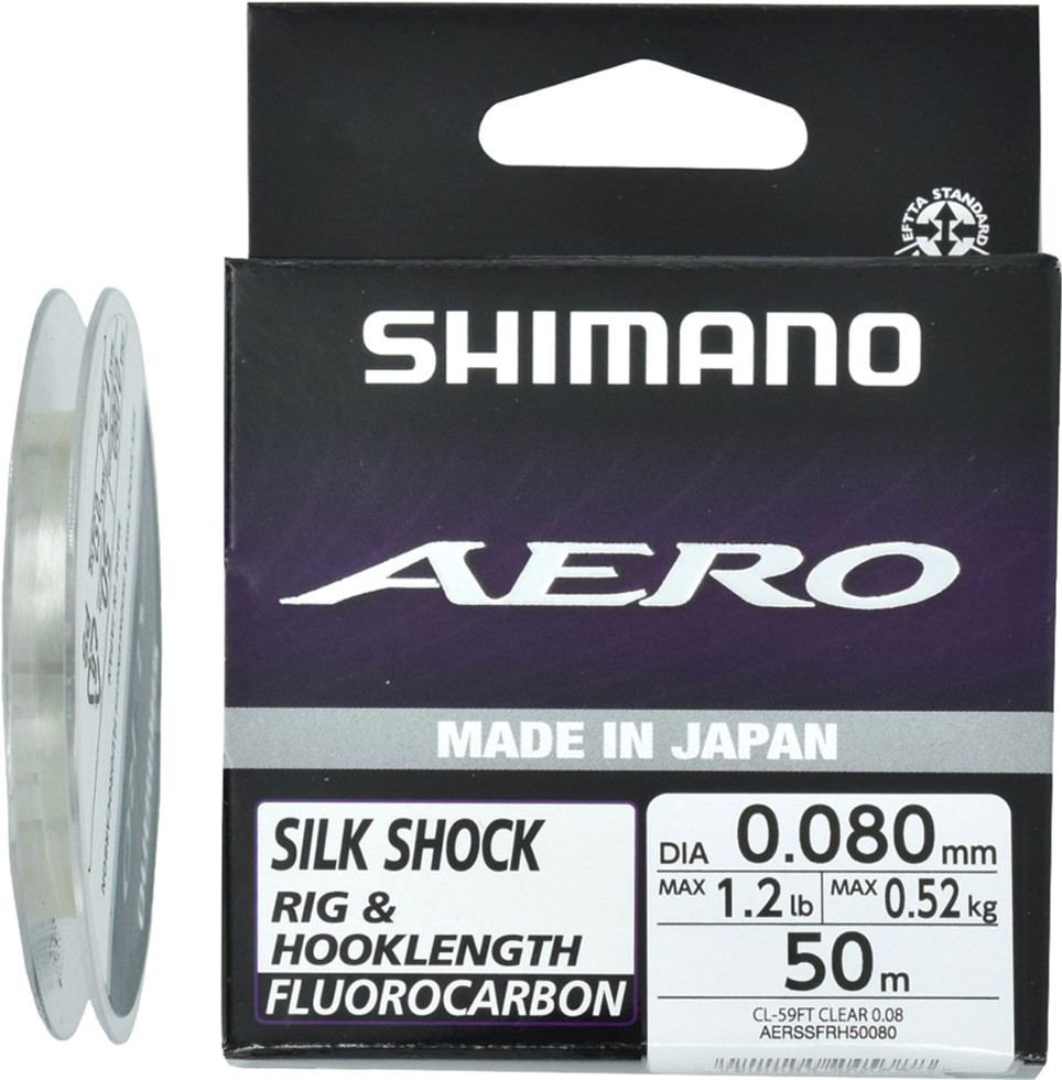 

Флюорокарбон Shimano Aero Silk Shock Fluoro Rig/Hooklength 50 м 0.08 мм 0.52 кг (22665857)