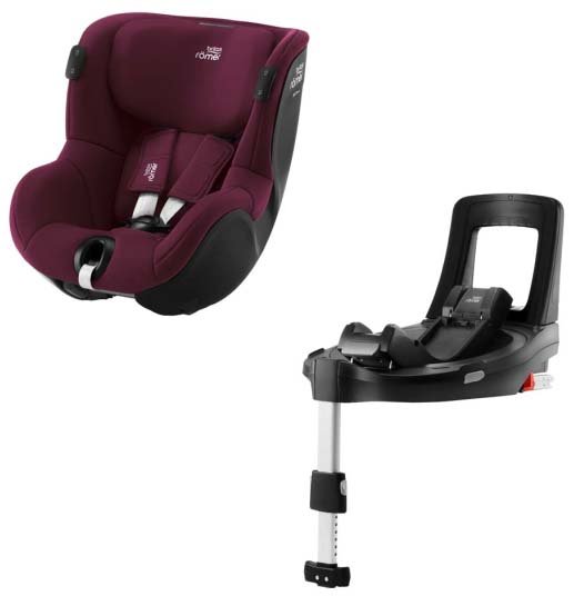 

Автокресло Britax-Romer Dualfix Isense Burgundy Red с платформой Flex Base (2000035115)