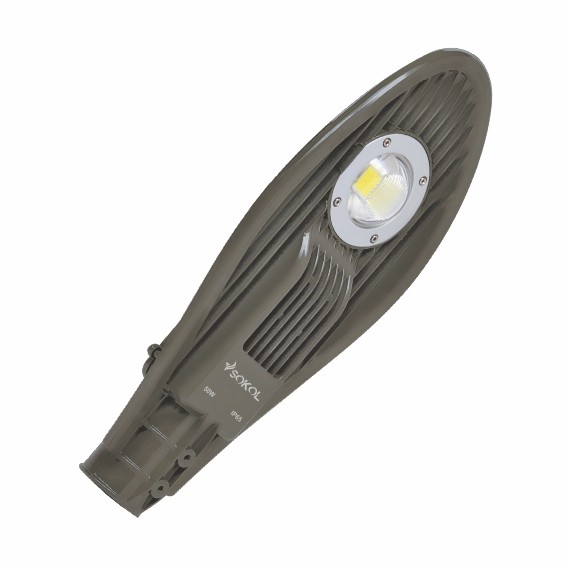 

Светильник уличный Sokol LED-SLA 50w aluminium COB 1шт 4000Lm 6500K IP65