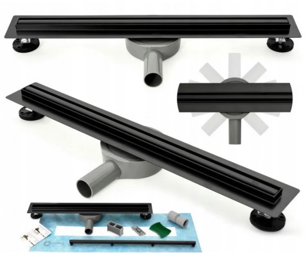 

Трап для душа Rea NEO Slim Pro 60 Чорний