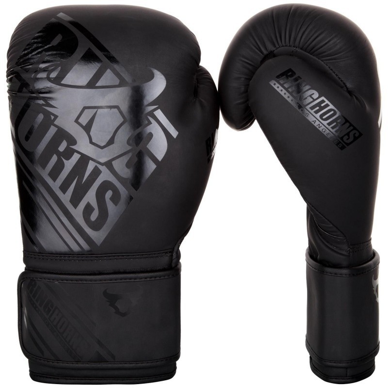 

Перчатки боксерские Ringhorns Nitro Boxing Gloves Black 12 унций