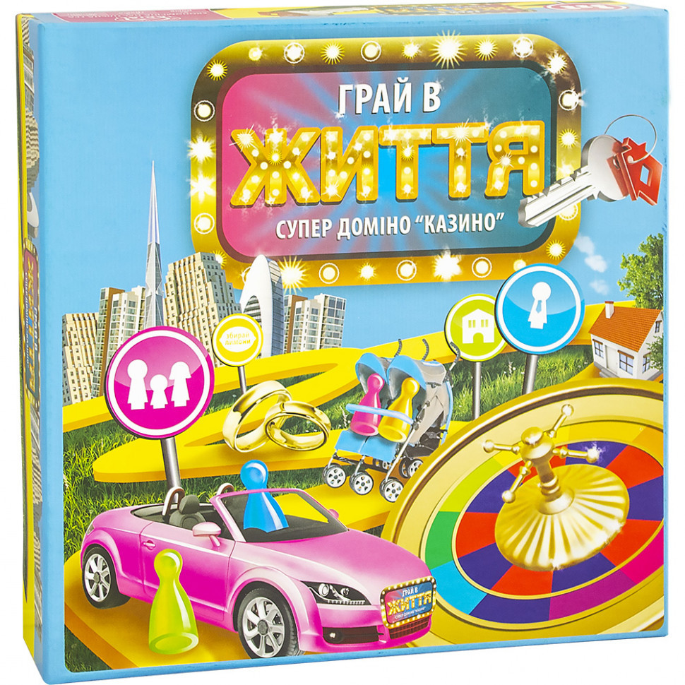 

Игра Arial Супер домино казино Игра в жизнь (Укр) (4820059910145)