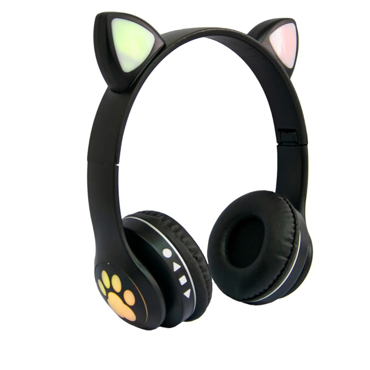 

Детские наушники с ушками Cat ear headphones VZV-23M, Черные беспроводные наушники (навушники з вушками) (1008693-Black)