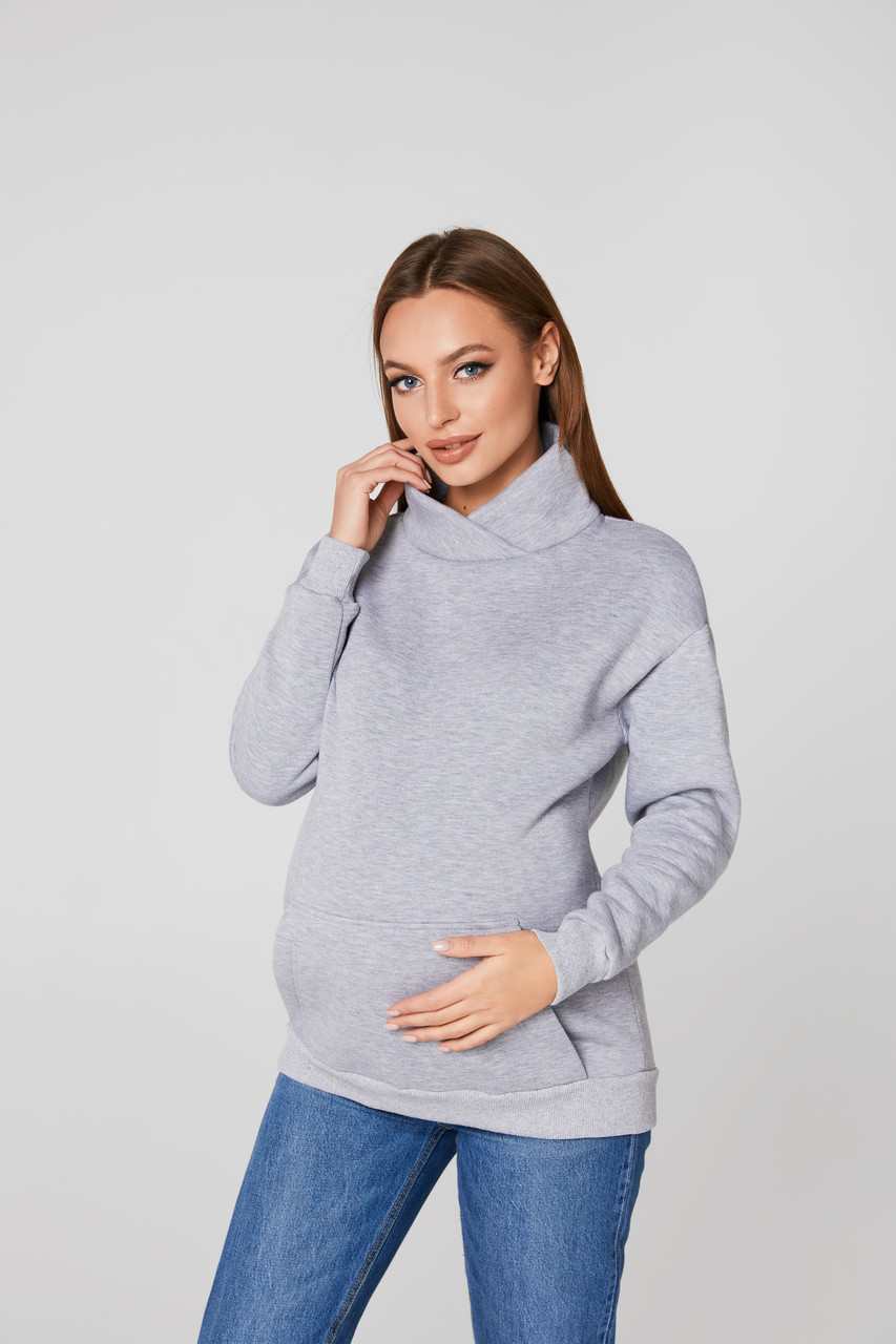 

Худи для беременных Lullababe Vancouver  Меланж, Худи для беременных Lullababe Vancouver L Меланж