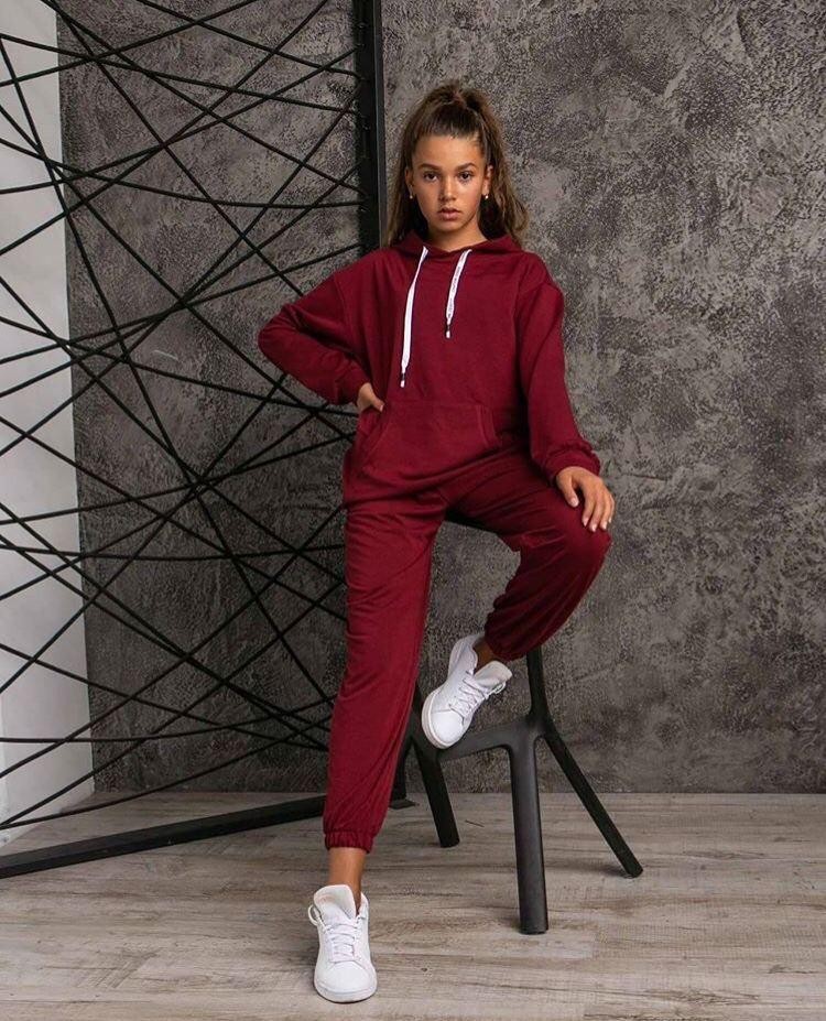 

Спортивный Костюм MGH Brand 2286 140-146 Бордовый