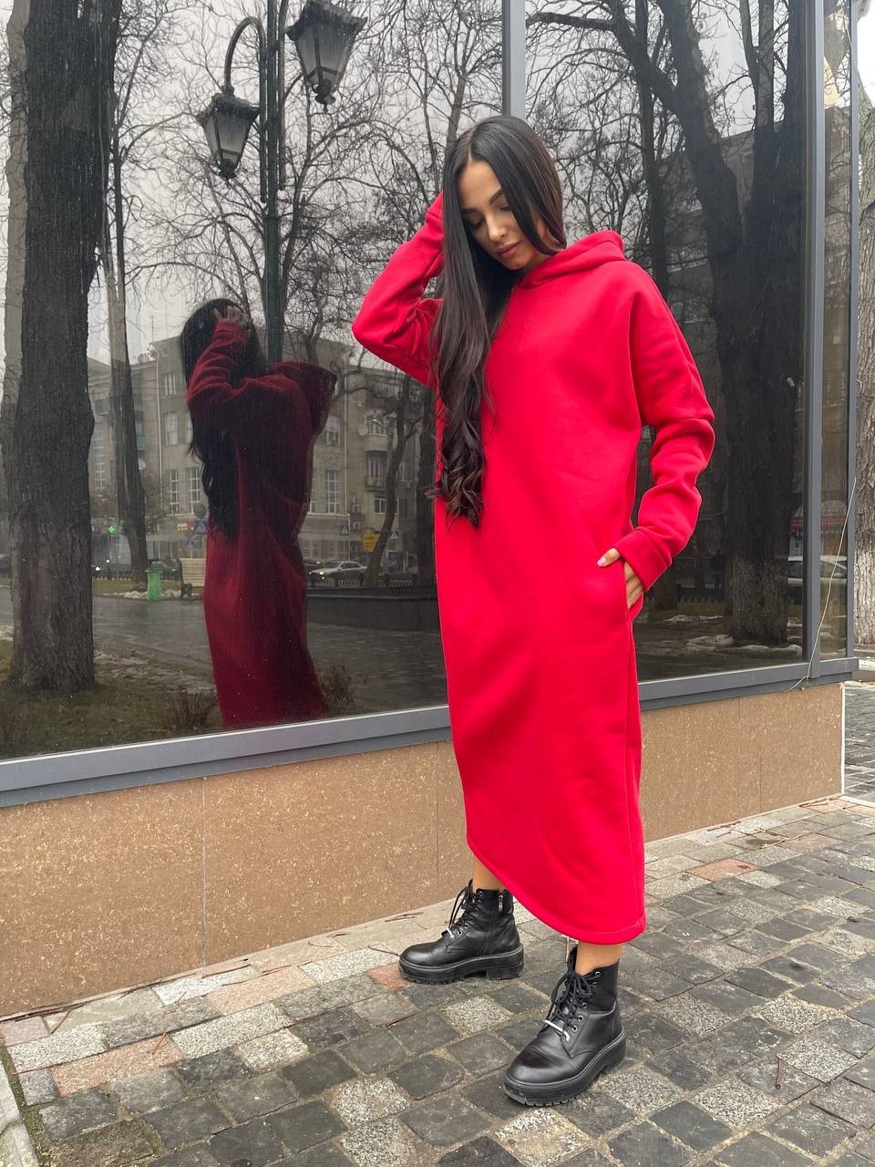 

Платье 0101 Brand 0212 L Красное