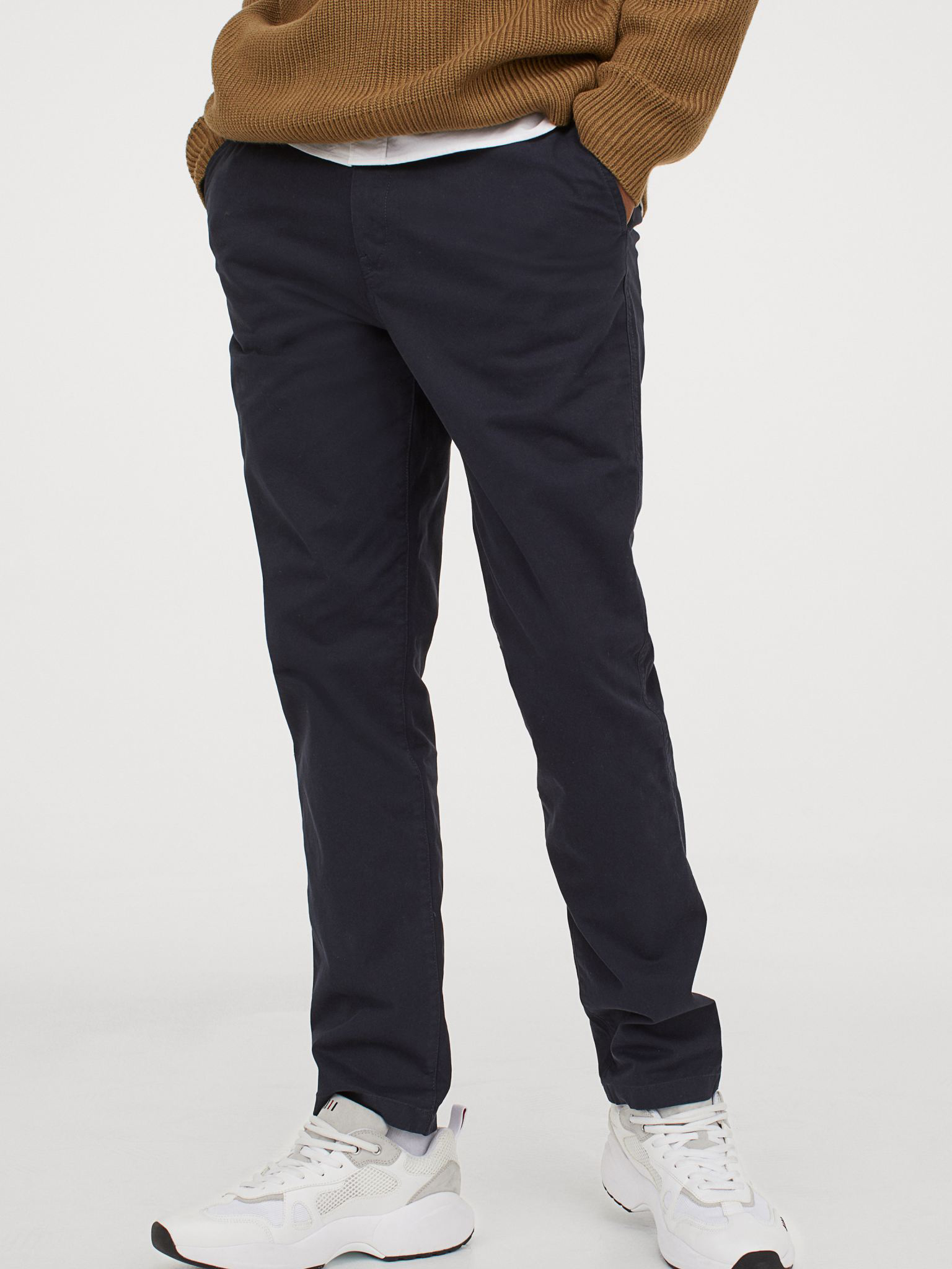 

Брюки H&M 060710876_blue 30 Темно-синие