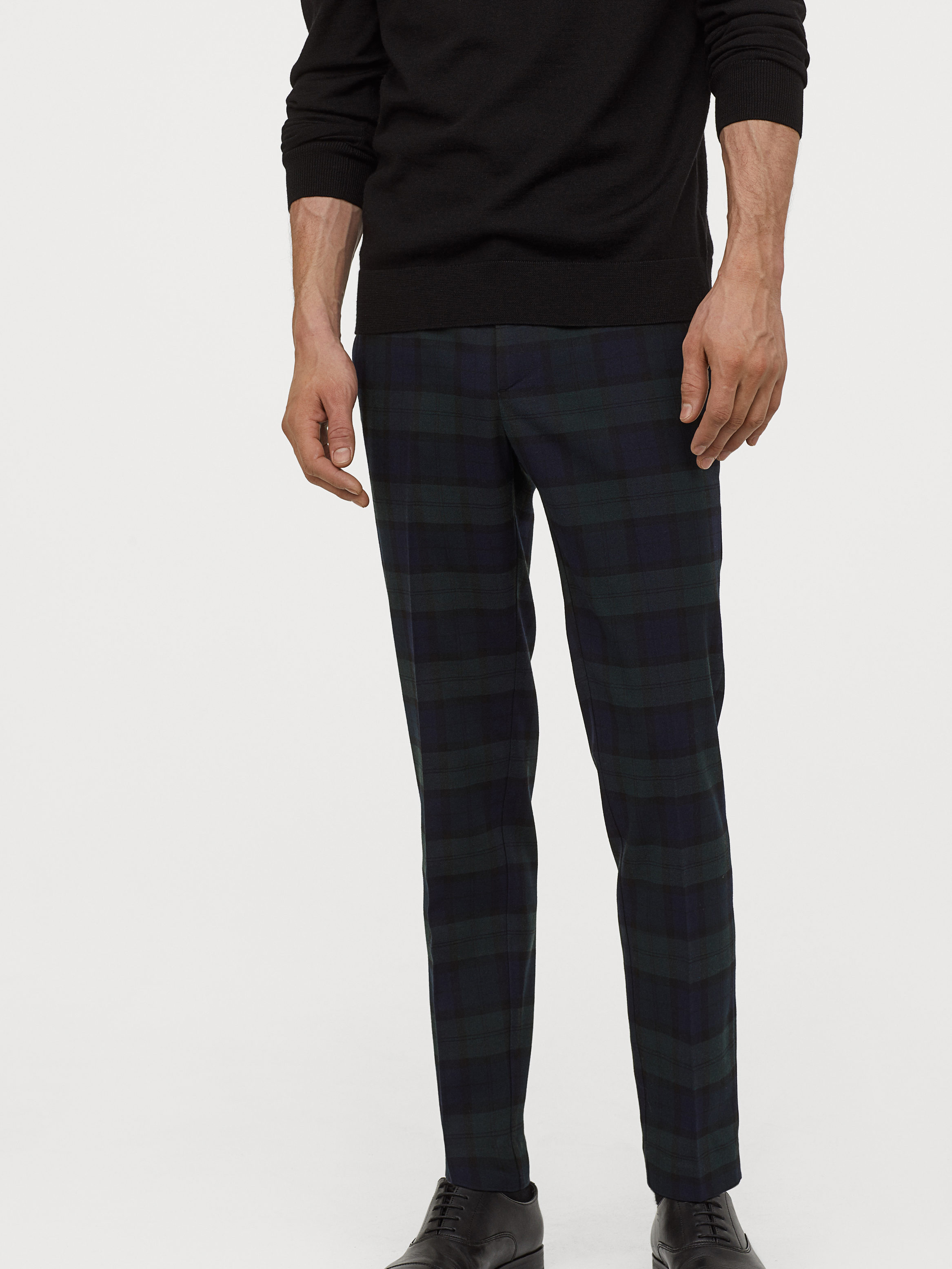 

Брюки H&M 060688933 48 Темно-зеленые