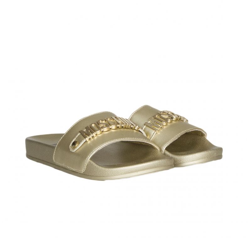 

Сланцы с логотипом Moschino 36 Золотой 26206/006