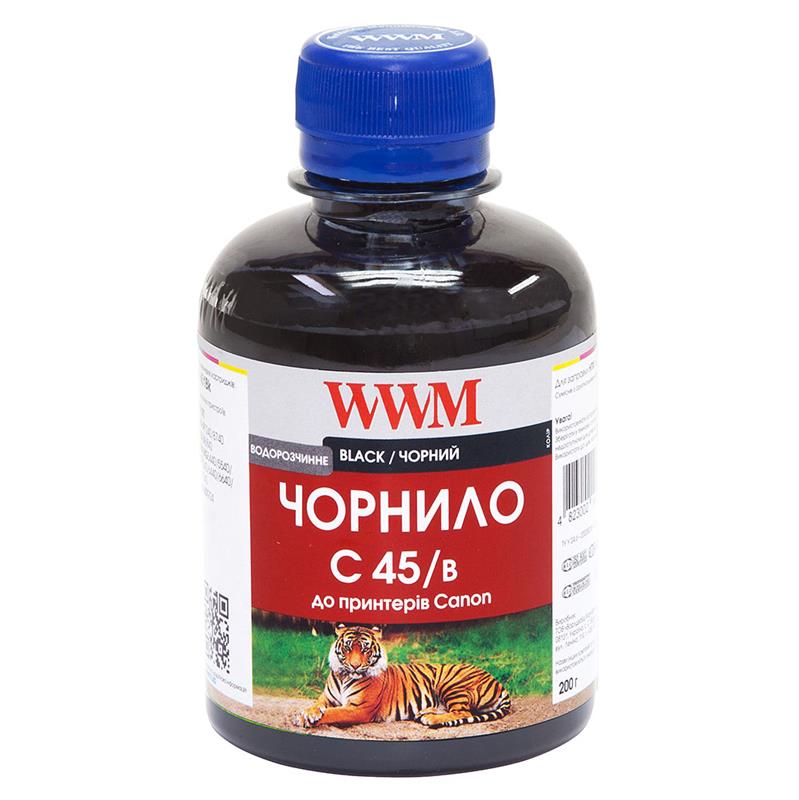 

Чернила WWM CANON CLI-451B (Black) (C45/B) 200г
