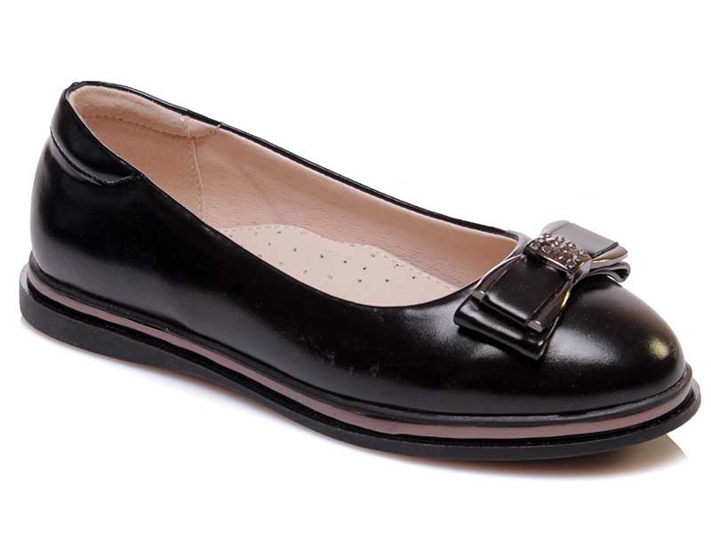 

Детские балетки деми Weestep 54183 BK (33-38)-ASW для девочки Черный р.36 (23 см.)