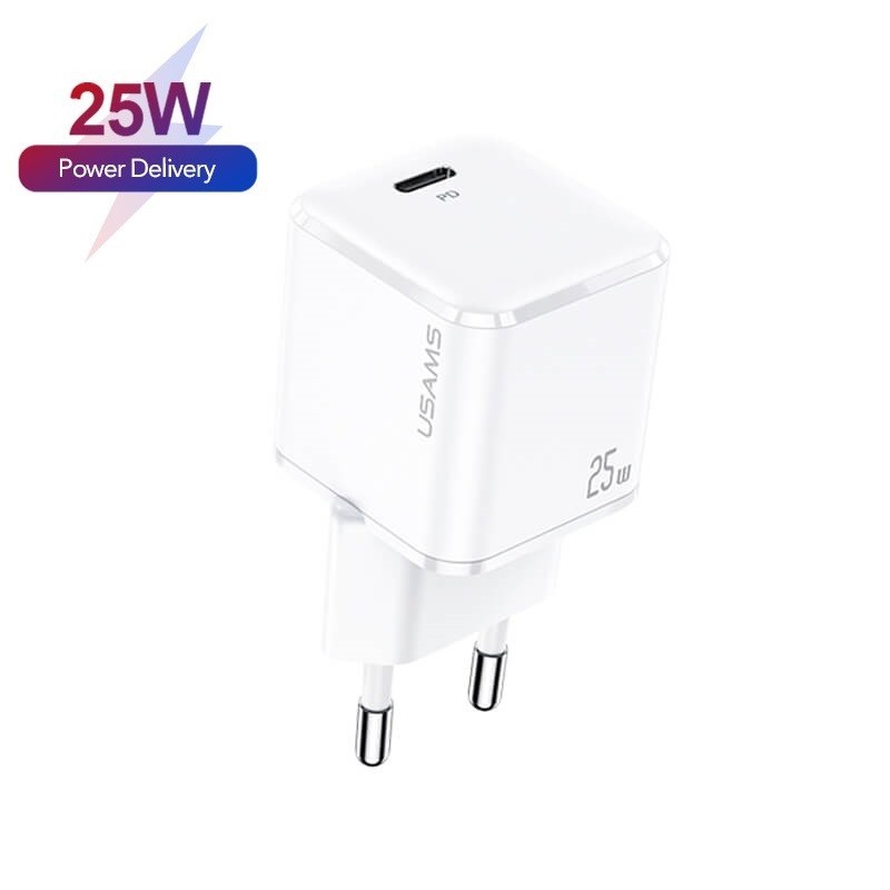 

Зарядное устройство Usams Quick Charger 25W для iPhone|iPad|Samsung|Xiaomi|Huawei|Meizu|OnePlus|LeEco white