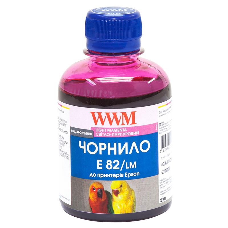 

Чернила WWM EPSON Stylus Photo T50/P50/PX660 (Light Magenta) E82/LM 200г