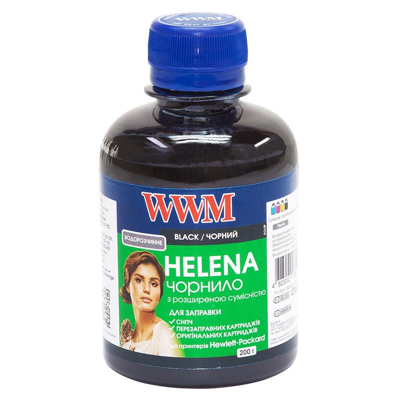 

Чернила WWM HP Universal Helena для картриджей HP № 21,56,121,129,131,140,901 Black (HU/B) 200г