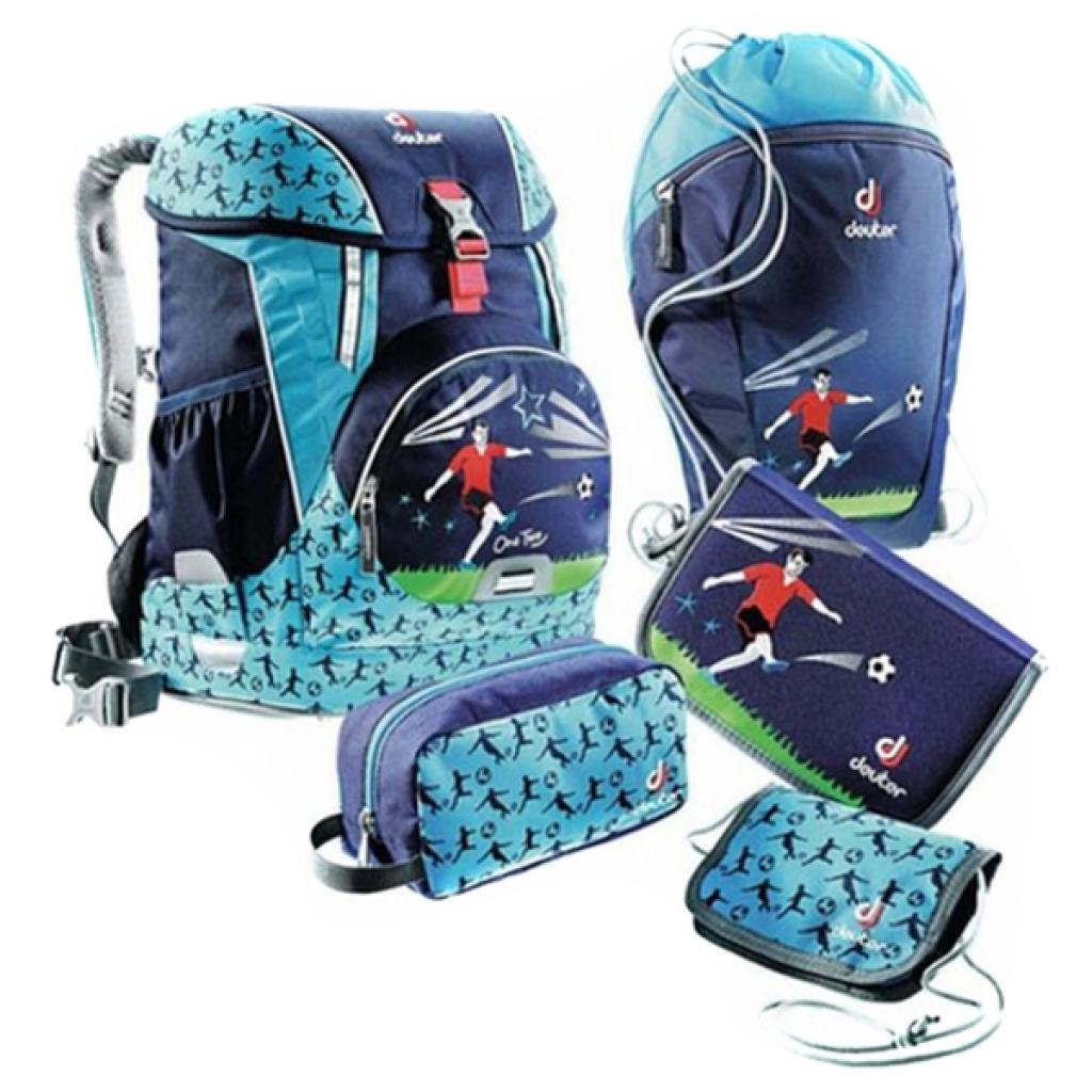 

Рюкзак школьный Deuter Набор 5 пр OneTwoSet Sneaker Bag 3045 navy soccer (3880017 3045 (SET))