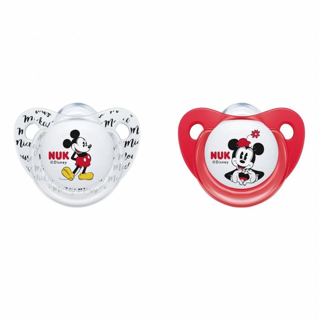 

Пустышка Nuk Trendline Disney Mickey с 6 месяцев 2 шт (3952950)